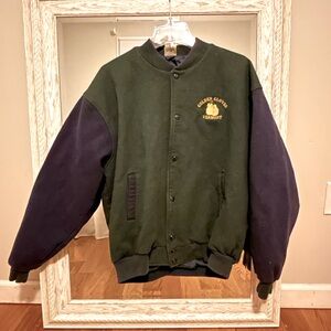 Vintage boxing letterman jacket